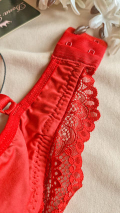 Conjunto Elegance Renda Red - comprar online