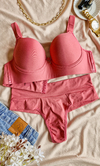 Conjunto Rosa Sádia