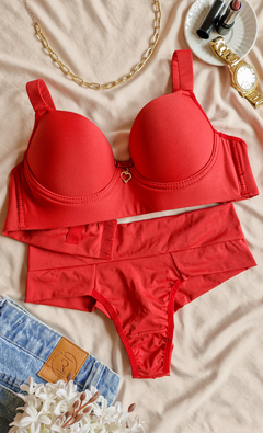 Conjunto Confort Vermelho