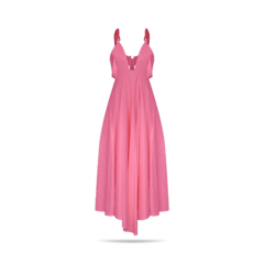 vestido desiderium vermelho - loja online