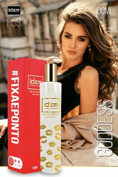 Perfume Feminino IDEM 59 - Insp. Godess - Revendedores IDEM