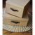 Cajas de cartón prensado con tiradores de cuero en internet