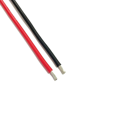 Fio de Prata em silicone 20AWG 200º - 1,50M