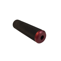 Silenciador em aluminio modelo knurled chamfer 106x29mm