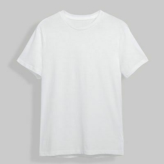 TS2H - T-Shirt blanca para hombre 100% en internet