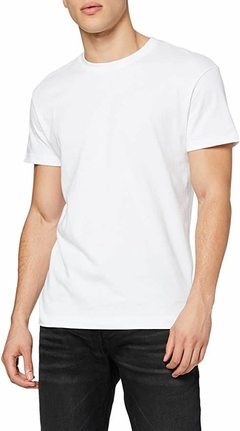 TS2H - T-Shirt blanca para hombre 100% PIMA PERUANO ORIGINAL