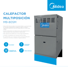 CALEFACTOR A GAS MIDEA DE 34,020 KCAL/H - 220V