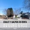 CHALET Y GALPON EN VENTA SOBRE AVENIDA LURO 6900