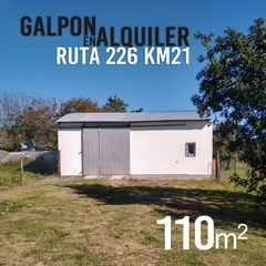 GALPON EN ALQUILER RUTA 226 KM 21 - comprar online