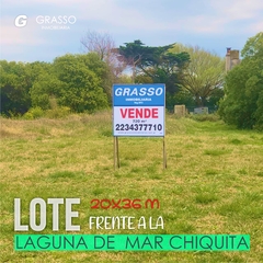 LOTE FRENTE A LA LAGUNA DE MAR CHIQUITA - Grasso Inmobiliaria. Negocios inmobiliarios en la Ciudad de Mar del Plata