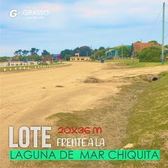 Imagen de LOTE FRENTE A LA LAGUNA DE MAR CHIQUITA