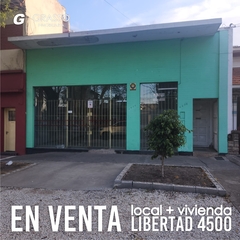 LOCAL + VIVIENDA - LIBERTAD 4500