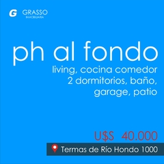 PH 3 AMB - TERMAS DE RIO HONDO 1000