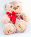 Peluche con moño y  te amo