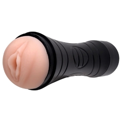 Masturbador Lanterna em Formato de Vagina com Vibração Multivelocidade e Voz da Vipmix inclui um fone para uma experiência sonora mais imersiva - comprar online