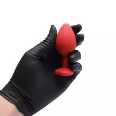 Imagem do Plug Anal Silicone Coração M Sexy Import cor Vermelho