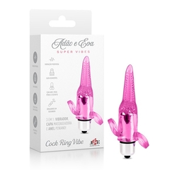 Mini Vibrador 3 em 1 Cock Ring Vibe - Vibrador 3 em 1