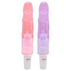 Vibrador Bastão 19 X 3Cm Vipmix cor Rosa - Ponto Hot Sex Shop