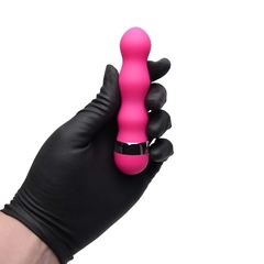 Mini Vibrador Ponto G Aveludado 10,5 X 2,3Cm Vipmix Rosa - comprar online