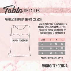 Musculosa Francesca con tul en internet