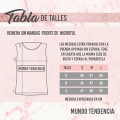 Musculosa Star de tul en internet