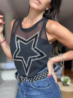 Musculosa Star de tul - comprar online