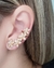 Brinco Ear Cuff Flor - comprar online