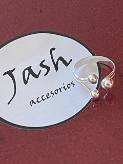 Anillo 3 pelotitas - Jash accesorios