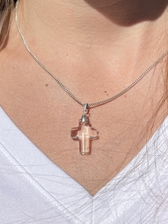 Cruz cristal ( sin cadena ) - comprar online