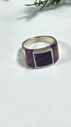 Anillo plata