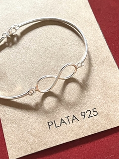 Pulsera plata infinito - Jash accesorios