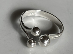 Anillo 3 pelotitas - tienda online