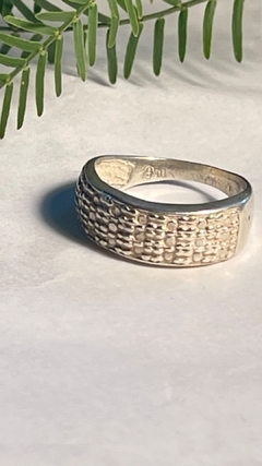 Anillo plata