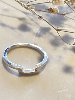 anillo plata