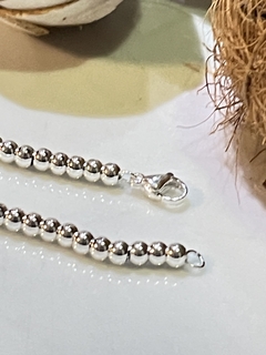 pulsera acero blanco