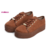 ZAPATOS MOLECA MUJER CAMEL