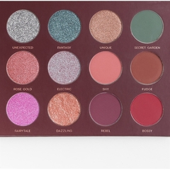 PALETA DE SOMBRAS 12 SHADES MARIANA SAAD BY OCÉANE - comprar online