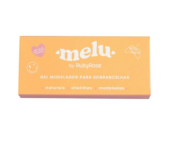 GEL MODELADOR PARA SOBRANCELHAS MELU - RUBY ROSE - lalastoremakeup