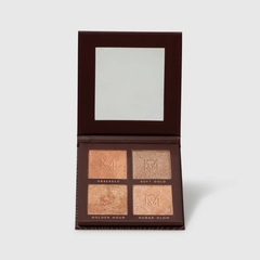 paleta de iluminadores 4 glow mariana saad - océane femme - comprar online