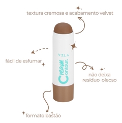 Cream Contour Contorno Em Stick - Cor 02 – Vizzela