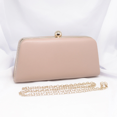 Bolsa Clutch Preta / Bronze / Rosé Kylie na internet