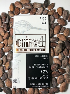 Tableta de chocolate Bean to Bar Dark 72% Cacao, Tostado Intenso, x 85 gramos. - comprar online