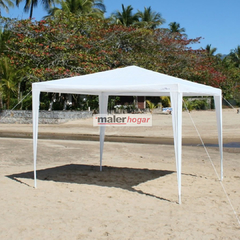 Gazebo de Rafia color Blanco 2.4 × 2.4 m - cod.31240240 - comprar online