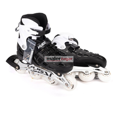 Rollers Negro Extensible Cuerpo De Aluminio - cod.41350381/421