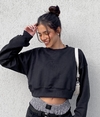 Buzo crop oversize Magic Black