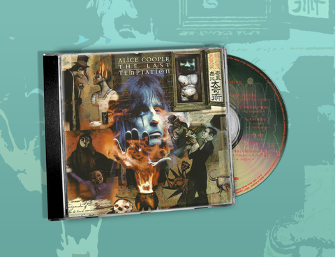 Alice Cooper ‎– The Last Temptation CD USA 1994 EX