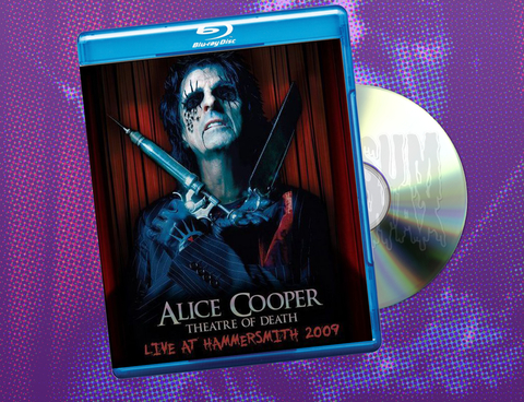 Alice Cooper ‎– Theatre Of Death - Live At Hammersmith 2009 Blu Ray BR Nuevo Sellado Australia