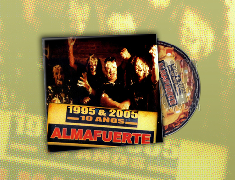 Almafuerte ‎– 10 Años CD Nuevo