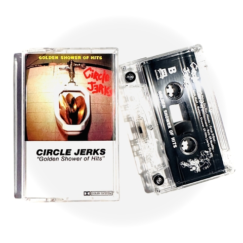 CIRCLE JERKS - Golden Shower of Hits - Cassette Tape