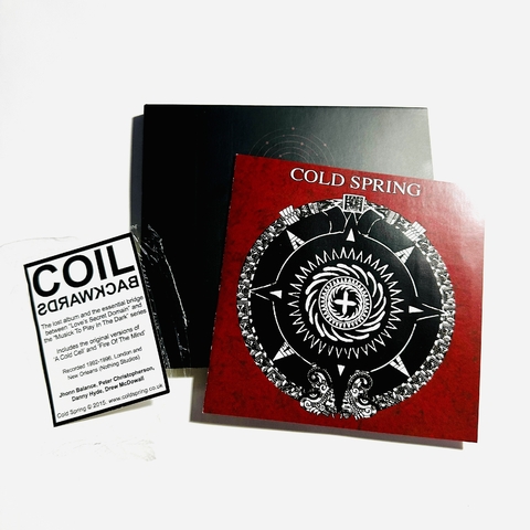 Coil – Backwards CD UK NM Digipak